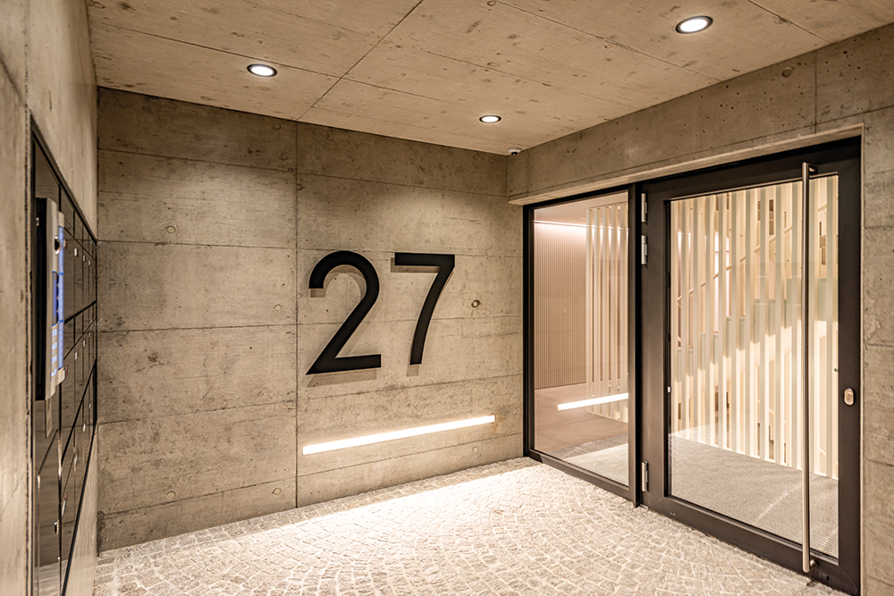 L'ingresso di Residenza 27