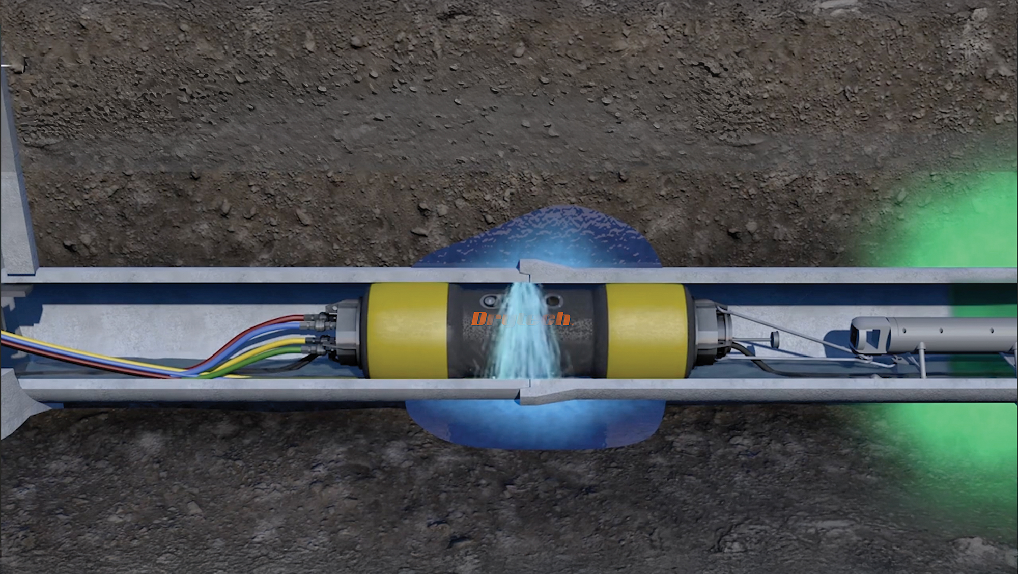 Undichtigkeit an einer Rohrverbindung